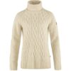 Ovik Cable Knit Roller Neck W